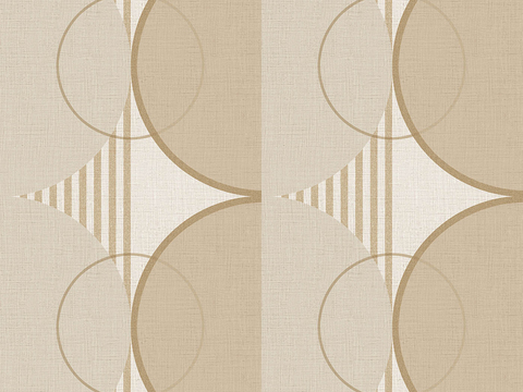 Seamless creamy-white Modern European Geometric Stripe Pattern Wallpaper Wallpaper Wall Cloth