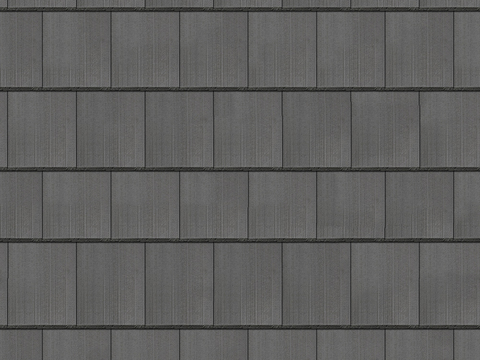 Seamless villa building flat roof tiles