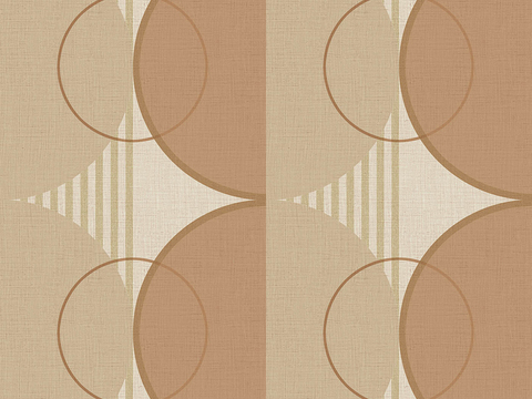 Seamless Beige Modern European Geometric Stripe Pattern Wallpaper Wallpaper Wall Cloth