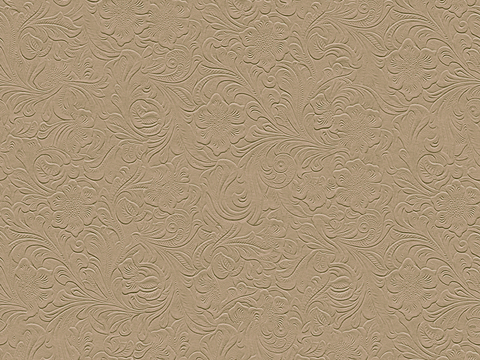 Seamless beige embossed leather