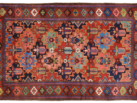 Buckle-free European classical retro Persian carpet