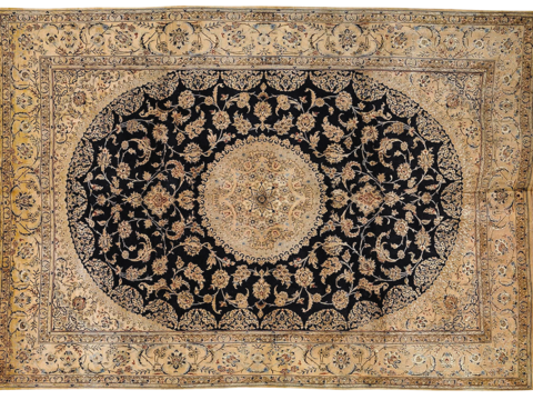 Buckle-free European classical retro Persian carpet