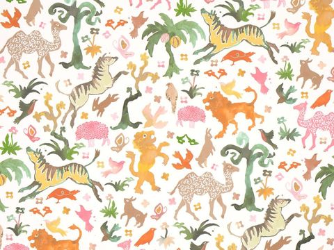 Children's Animal Wallpaper