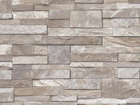 culture stone rubble stone wall