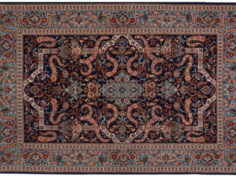 Buckle-free European classical retro Persian carpet