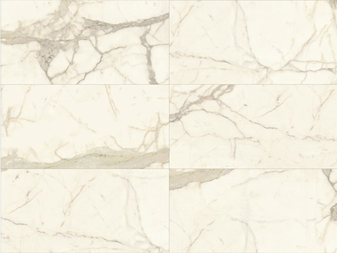 White marble stone slab