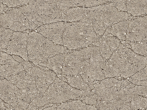 Seamless warm gray old damaged concrete cement wall ground