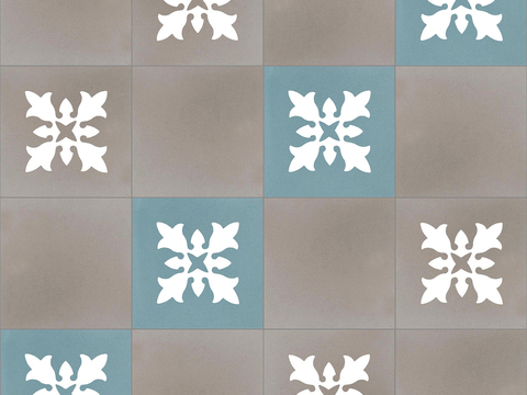 Seamless European style retro cement concrete stone geometric mosaic pattern ceramic tile tile floor tile wall tile