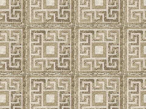 Seamless beige vintage Roman marble stone mosaic pattern ceramic tile tile antique tile floor tile wall tile