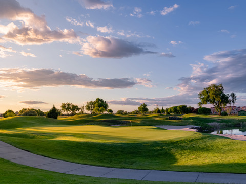 Golf course, lawn exterior