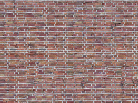 Seamless aging old red brick wall outdoor wall tiles