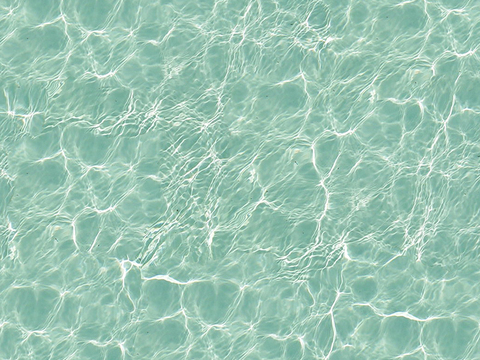 Seamless green swimming pool water ripple surface pool texture