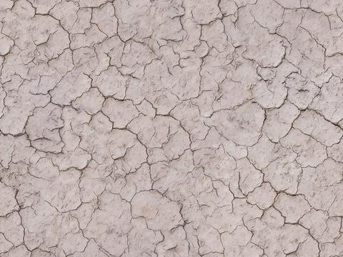 Seamless cracking peeling soil dry ground