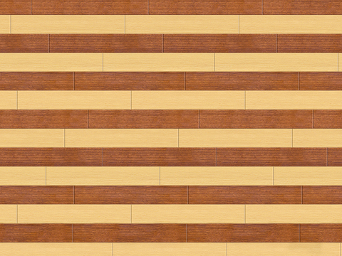 Seamless Mixed Color Parquet Wood Flooring