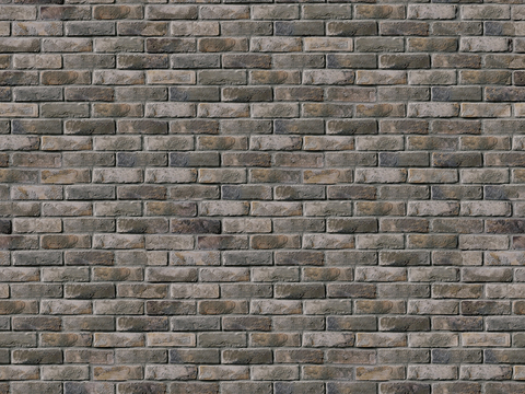 Seamless aging old black gray brick wall outdoor wall tiles