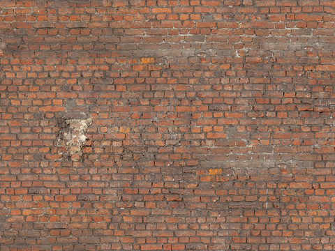 Seamless aging old red brick wall outdoor wall tiles