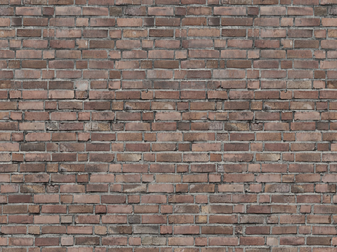 Seamless aging old red brick wall outdoor wall tiles