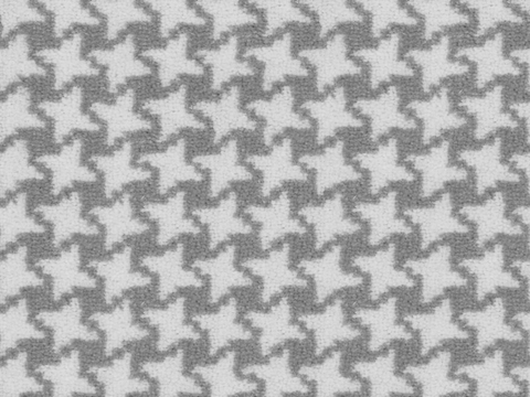 Seamless Houndstooth Pattern Knitted Cloth Fabric