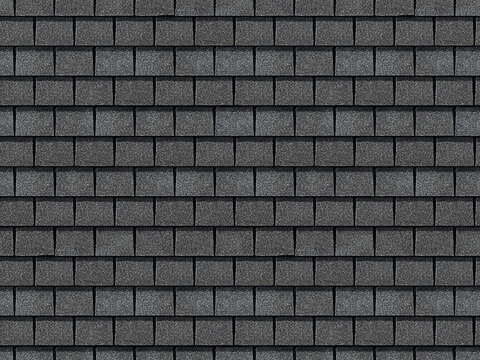 Seamless villa building roof asphalt tiles