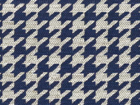 Seamless Houndstooth Pattern Knitted Cloth Fabric