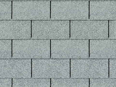 Seamless villa building roof asphalt tiles