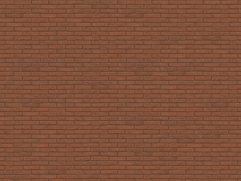 Seamless red brick wall outdoor wall ground