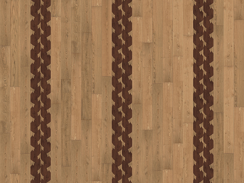 Seamless Geometric Decorative Parquet Textured Wood Floor