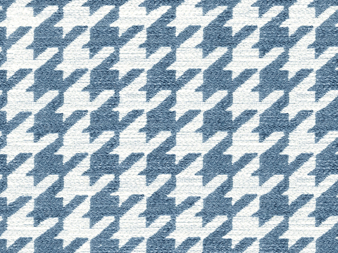 Seamless Houndstooth Pattern Knitted Cloth Fabric