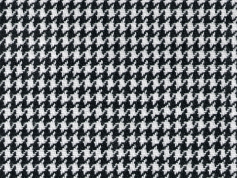 Seamless Houndstooth Pattern Knitted Cloth Fabric