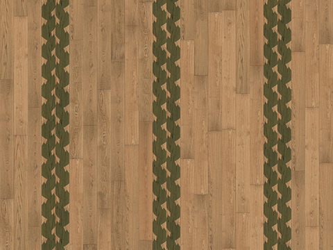 Seamless Geometric Decorative Parquet Textured Wood Floor