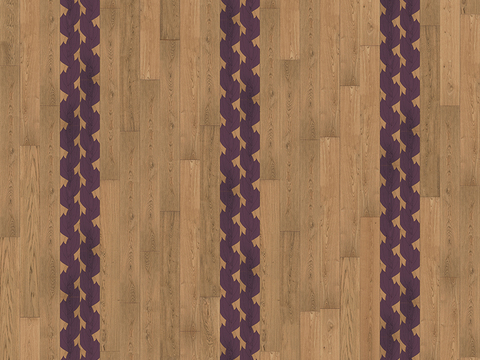 Seamless Geometric Decorative Parquet Textured Wood Floor