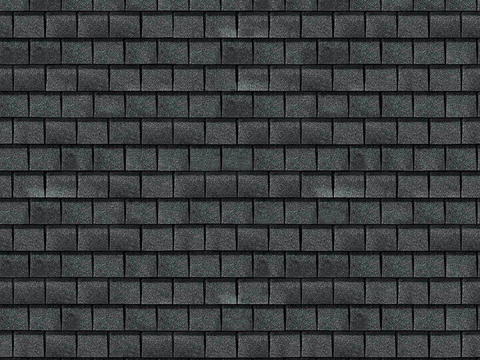 Seamless villa building roof asphalt tiles