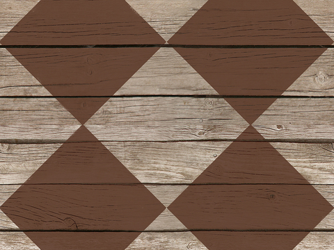 Seamless geometric decorative parquet pattern texture anti-corrosion wood floor