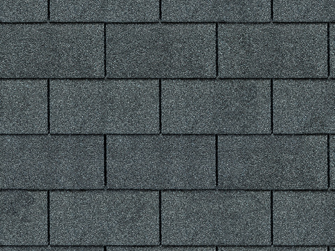 Seamless villa building roof asphalt tiles