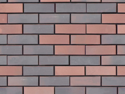 Seamless red brick wall outdoor wall ground