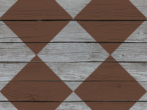 Seamless geometric decorative parquet pattern texture anti-corrosion wood floor