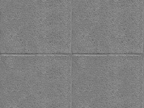 Seamless concrete cement building wall