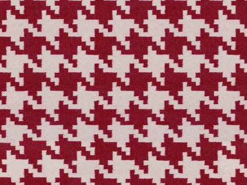 Seamless Houndstooth Pattern Knitted Cloth Fabric