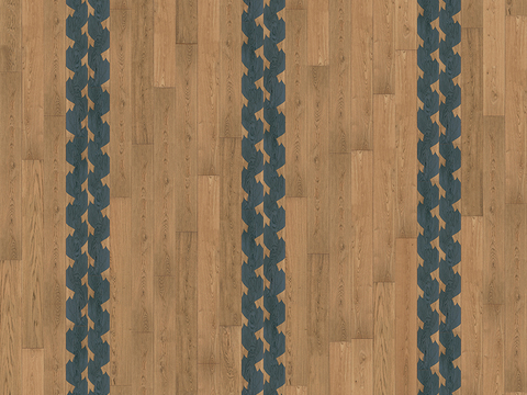 Seamless Geometric Decorative Parquet Textured Wood Floor