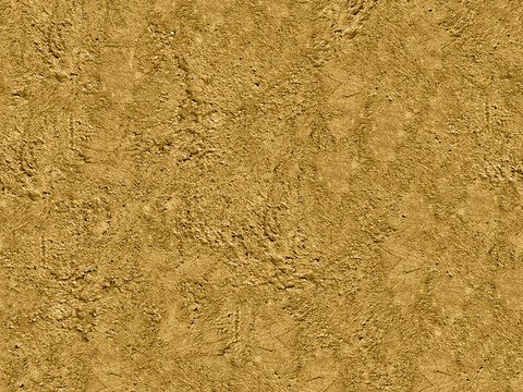 Seamless yellow rough concrete cement texture paint wall