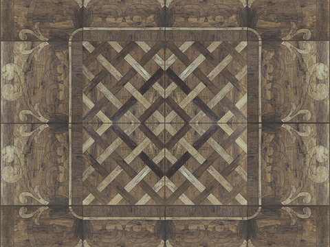 Seamless Retro Wood Grain Wood Floor Parquet Pattern Tile Tile Antique Tile Floor Tile Wall Tile