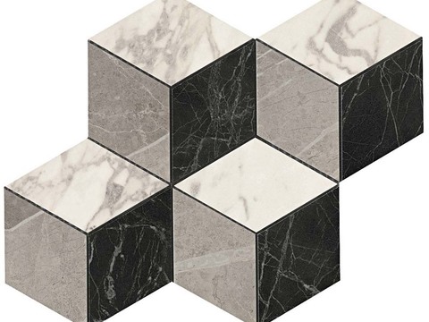 gray stone parquet