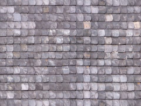 Seamless villa building roof Chinese antique slate tiles