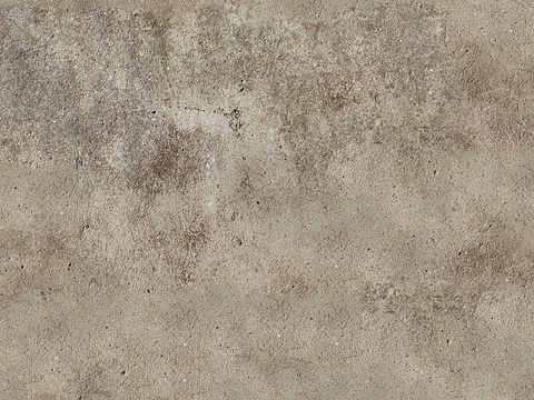 Seamless gray dirty old concrete cement wall