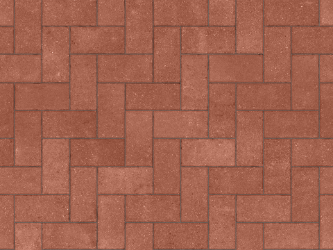 Seamless Red Herringbone Pattern Pottery Tile Patchwork Floor Tile Sidewalk Road Ground Square Paving