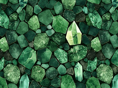 Modern Stone Mosaic Jade Stone Mosaic Stone Mosaic Stone Mosaic Mosaic Tile