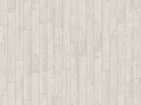 Seamless white parquet wood composite floor