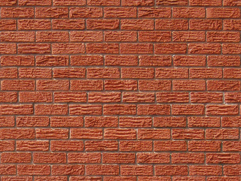 Seamless red brick wall outdoor wall tile