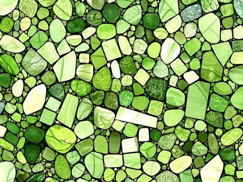 modern stone mosaic jade stone mosaic tile cobblestone mosaic