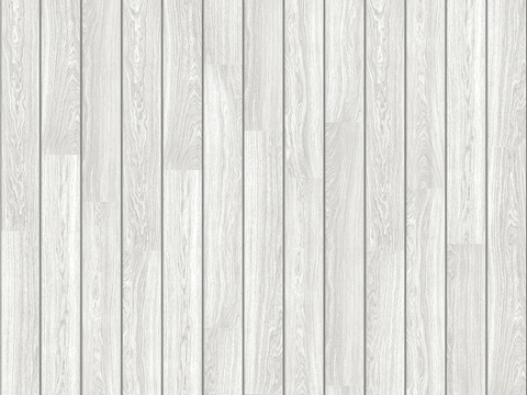 Seamless white parquet wood composite floor